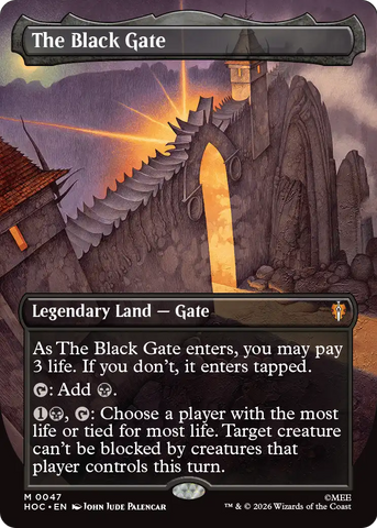 The Black Gate (Borderless) [The Hobbit: Eternal-Legal] - The Mythic Store | 24h Order Processing