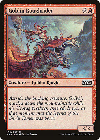 Goblin Roughrider [Magic 2015] - The Mythic Store | 24h Order Processing