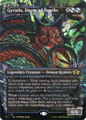 Gyruda, Doom of Depths (Halo Foil) [Multiverse Legends] - The Mythic Store | 24h Order Processing