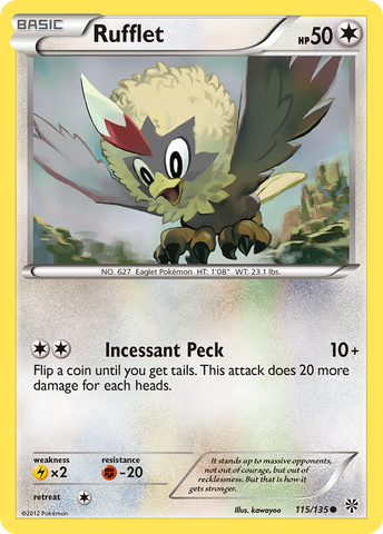 Rufflet (115/135) [Black & White: Plasma Storm] - The Mythic Store | 24h Order Processing