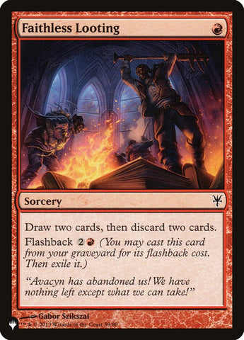 Faithless Looting [The List] - The Mythic Store | 24h Order Processing