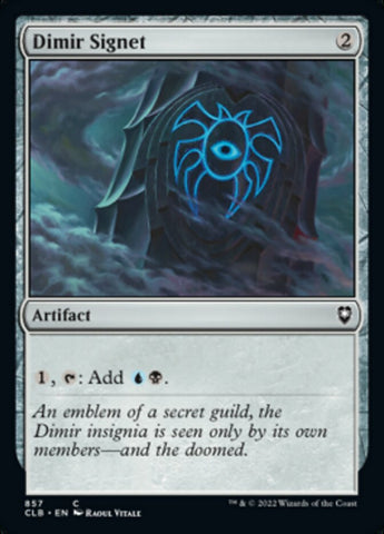 Dimir Signet [Commander Legends: Battle for Baldur's Gate] - The Mythic Store | 24h Order Processing