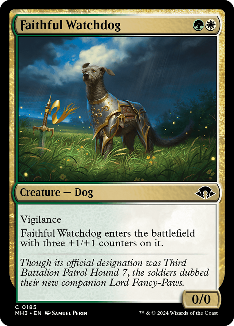 Faithful Watchdog [Modern Horizons 3] - The Mythic Store | 24h Order Processing