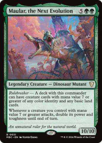 Maular, the Next Evolution [Mystery Booster: Commander Edition] - The Mythic Store | 24h Order Processing