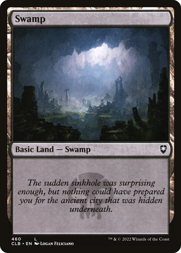 Swamp (460) [Commander Legends: Battle for Baldur's Gate] - The Mythic Store | 24h Order Processing