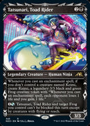 Tatsunari, Toad Rider (Showcase Ninja) [Kamigawa: Neon Dynasty] - The Mythic Store | 24h Order Processing