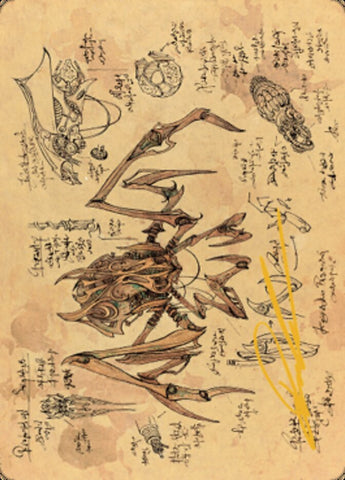 Scrap Trawler Art Card (Gold-Stamped Signature) [The Brothers' War Art Series] - The Mythic Store | 24h Order Processing