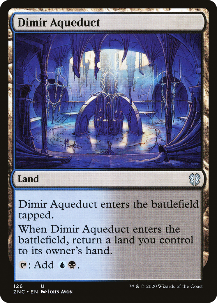 Dimir Aqueduct [Zendikar Rising Commander] - The Mythic Store | 24h Order Processing
