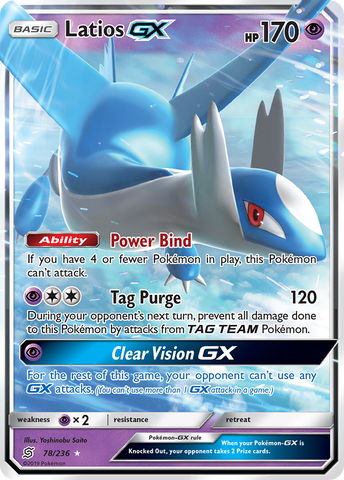 Latios GX (78/236) [Sun & Moon: Unified Minds] - The Mythic Store | 24h Order Processing