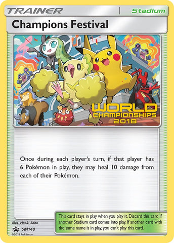 Champions Festival (SM148) (2018 Champion) [Sun & Moon: Black Star Promos] - The Mythic Store | 24h Order Processing