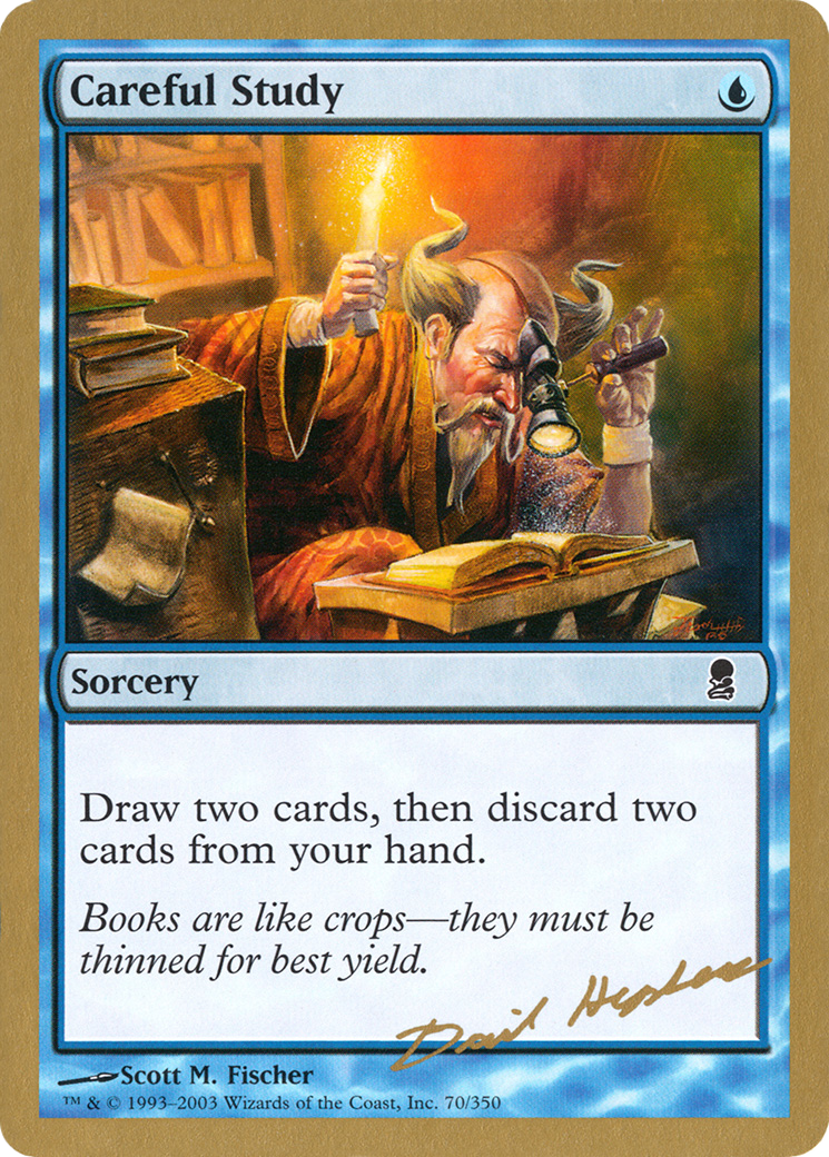 Careful Study (Dave Humpherys) [World Championship Decks 2003] - The Mythic Store | 24h Order Processing