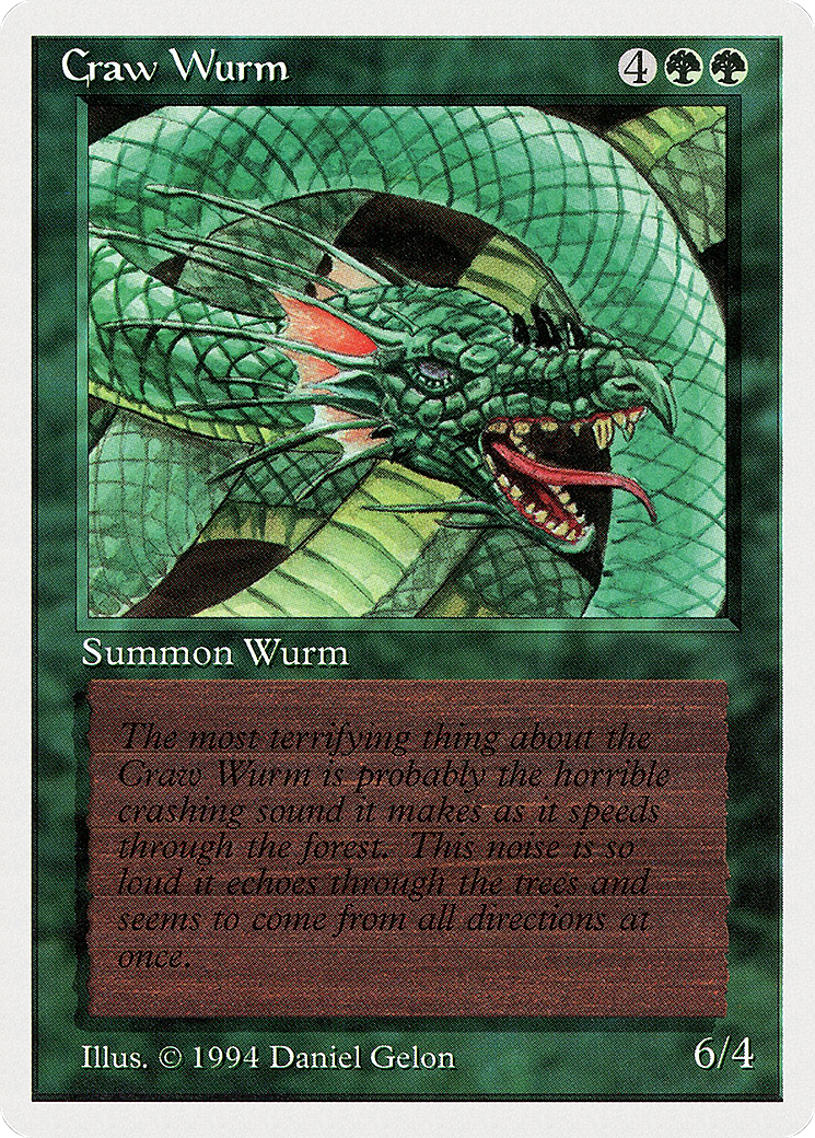 Craw Wurm [Summer Magic / Edgar] - The Mythic Store | 24h Order Processing