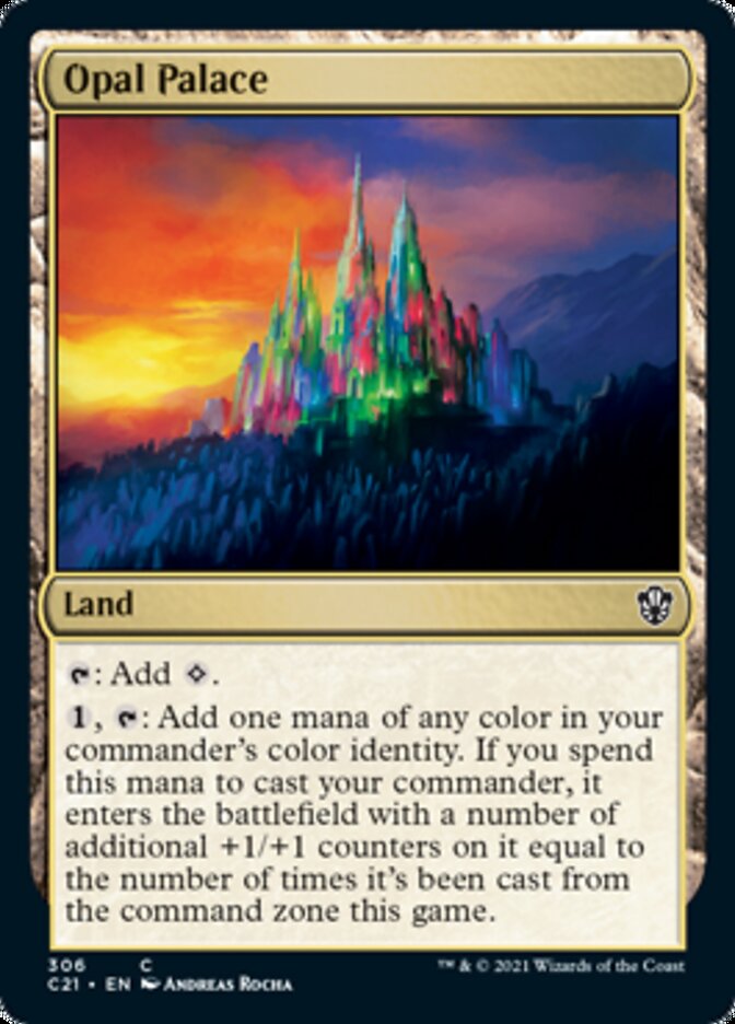 Opal Palace [Commander 2021] - The Mythic Store | 24h Order Processing
