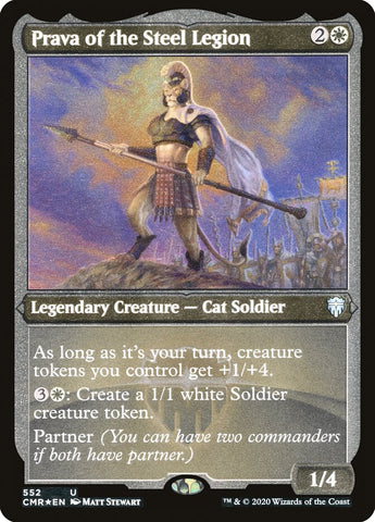 Prava of the Steel Legion (Etched) [Commander Legends] - The Mythic Store | 24h Order Processing