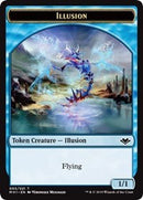 Illusion (005) // Serra the Benevolent Emblem (020) Double-Sided Token [Modern Horizons Tokens] - The Mythic Store | 24h Order Processing