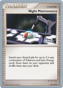 Night Maintenance (120/132) (Empotech - Dylan Lefavour) [World Championships 2008] - The Mythic Store | 24h Order Processing