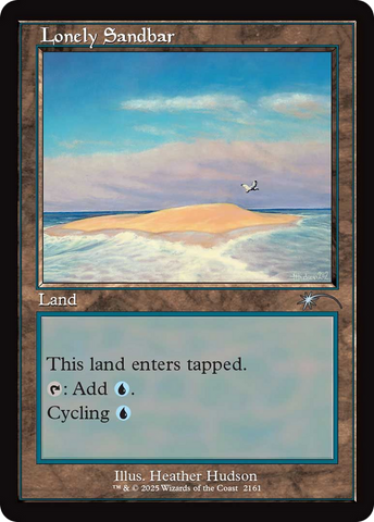 Lonely Sandbar (Retro Frame) [Secret Lair Drop Series] - The Mythic Store | 24h Order Processing
