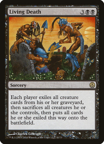 Living Death [Duel Decks: Phyrexia vs. the Coalition] - The Mythic Store | 24h Order Processing