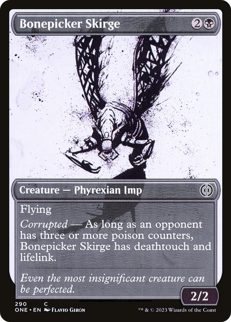 Bonepicker Skirge (Showcase Ichor) [Phyrexia: All Will Be One] - The Mythic Store | 24h Order Processing