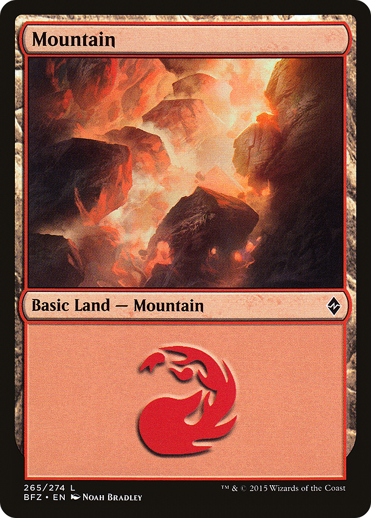 Mountain (265) [Battle for Zendikar] - The Mythic Store | 24h Order Processing