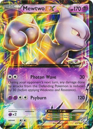 Mewtwo EX (XY183) (Jumbo Card) [XY: Black Star Promos] - The Mythic Store | 24h Order Processing