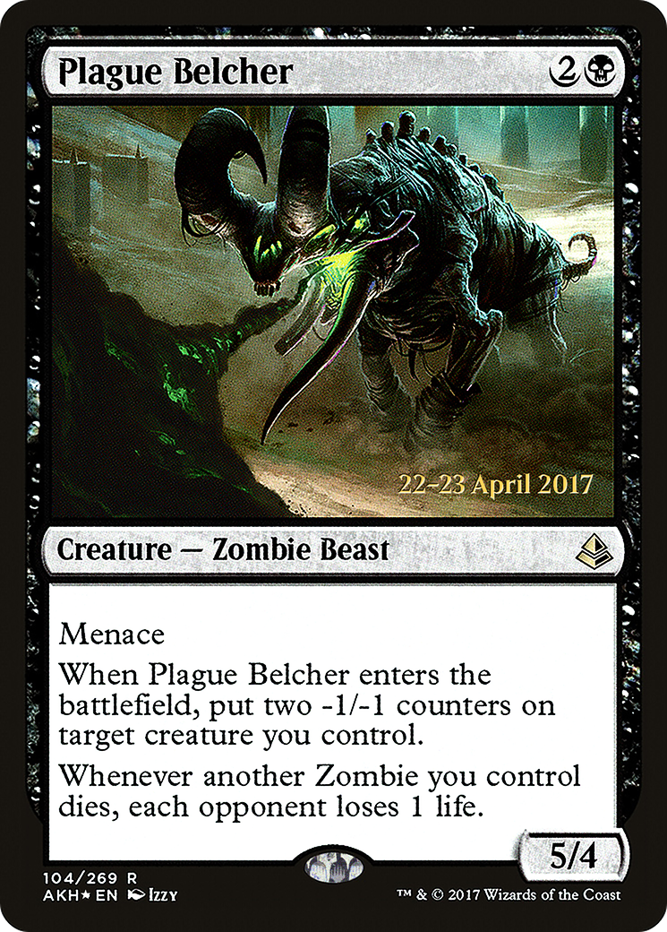 Plague Belcher [Amonkhet Prerelease Promos] - The Mythic Store | 24h Order Processing