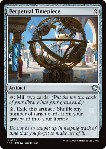 Perpetual Timepiece [Secrets of Strixhaven Commander] - The Mythic Store | 24h Order Processing