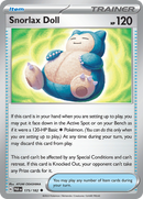 Snorlax Doll (175/182) [Scarlet & Violet: Paradox Rift] - The Mythic Store | 24h Order Processing