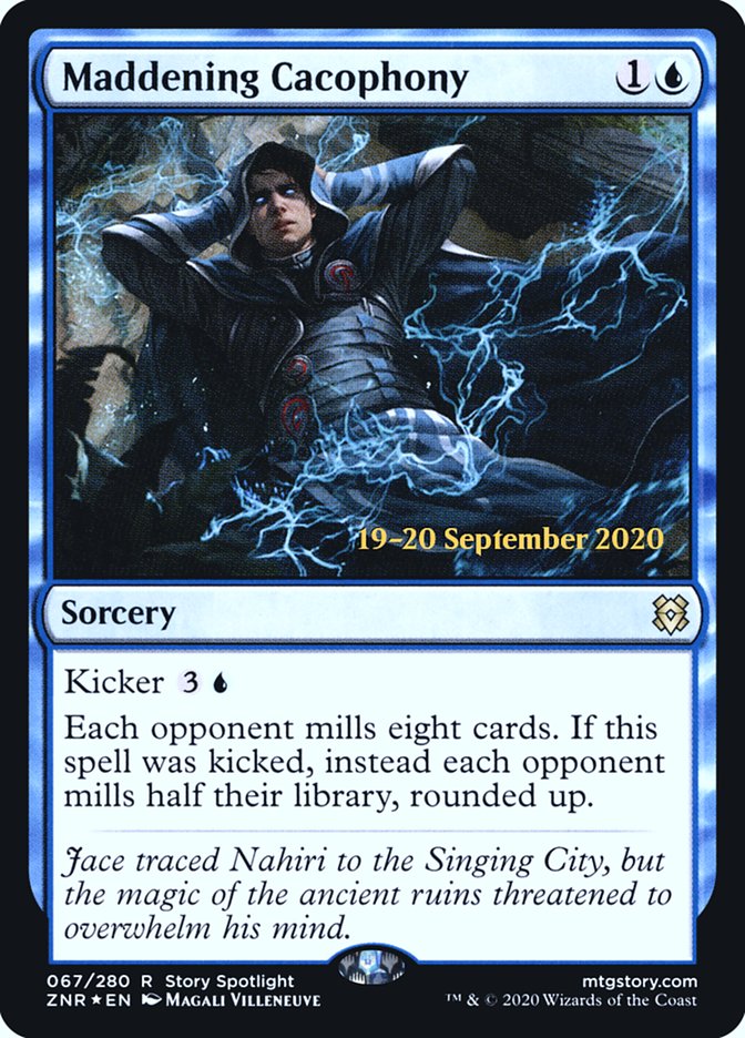 Maddening Cacophony [Zendikar Rising Prerelease Promos] - The Mythic Store | 24h Order Processing