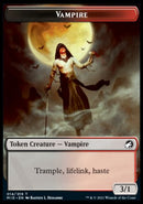 Wolf // Vampire Double-Sided Token [Innistrad: Midnight Hunt Tokens] - The Mythic Store | 24h Order Processing
