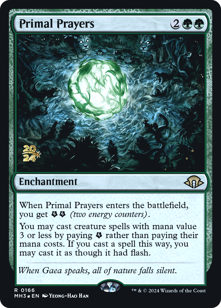 Primal Prayers [Modern Horizons 3 Prerelease Promos] - The Mythic Store | 24h Order Processing