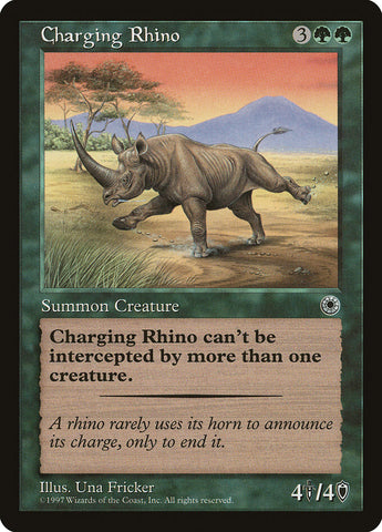 Charging Rhino [Portal] - The Mythic Store | 24h Order Processing