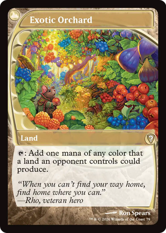 Exotic Orchard (Future Sight) [Mystery Booster: Commander Edition] - The Mythic Store | 24h Order Processing