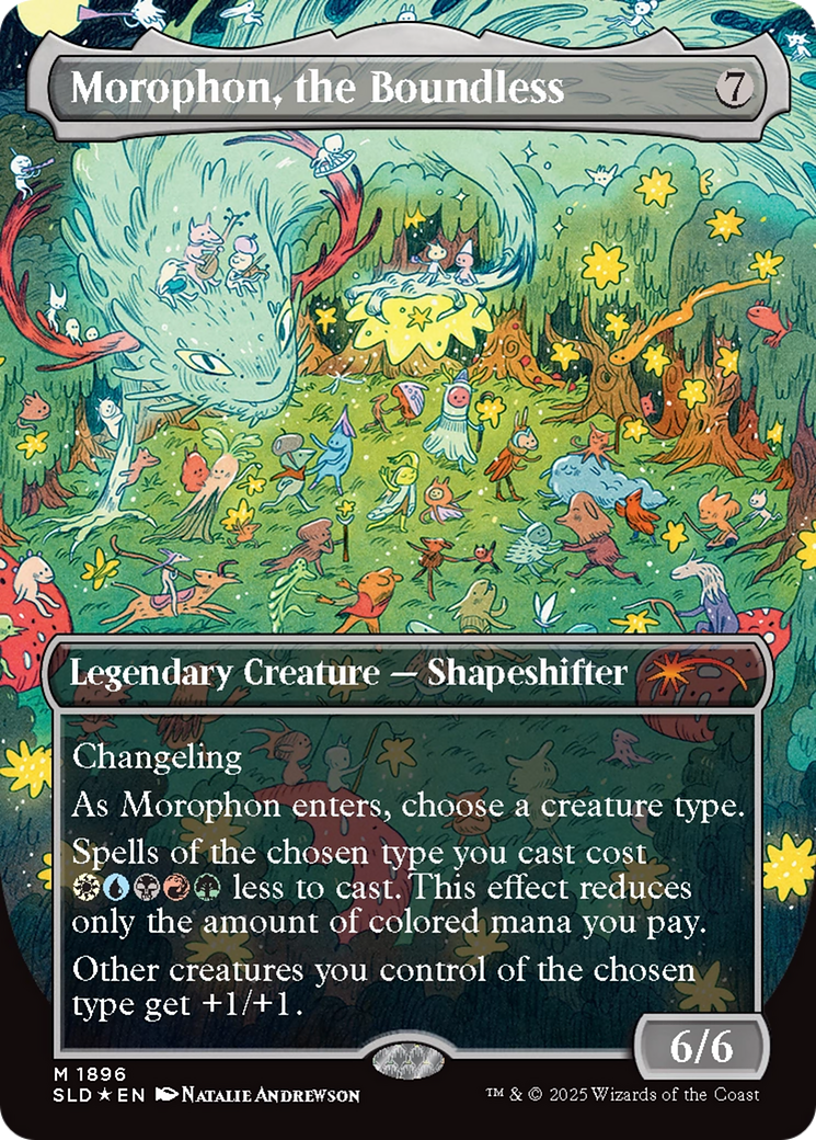 Morophon, the Boundless (Double Rainbow Foil) [Secret Lair Drop Series] - The Mythic Store | 24h Order Processing