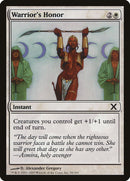Warrior's Honor [Tenth Edition] - The Mythic Store | 24h Order Processing