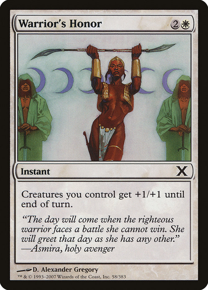 Warrior's Honor [Tenth Edition] - The Mythic Store | 24h Order Processing
