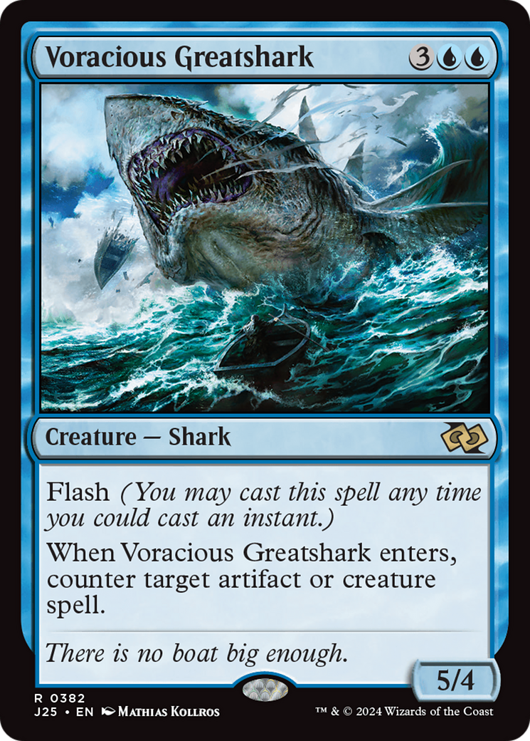 Voracious Greatshark [Foundations Jumpstart] - The Mythic Store | 24h Order Processing