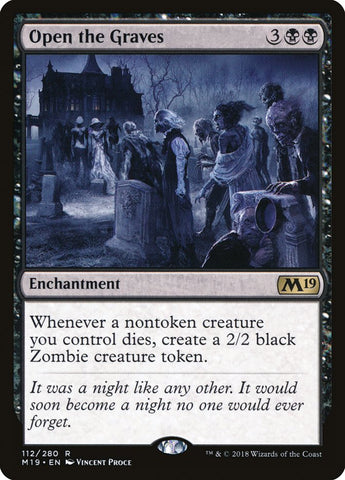 Open the Graves [Core Set 2019] - The Mythic Store | 24h Order Processing