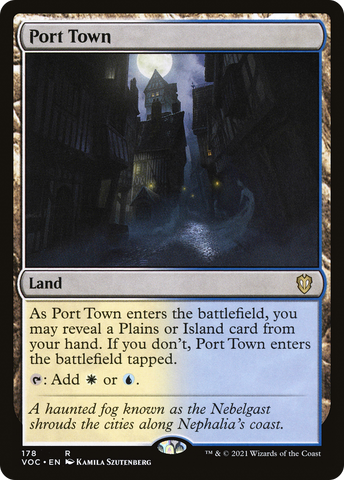 Port Town [Innistrad: Crimson Vow Commander] - The Mythic Store | 24h Order Processing