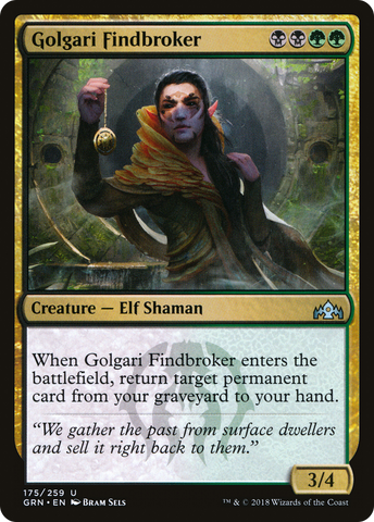 Golgari Findbroker [Guilds of Ravnica] - The Mythic Store | 24h Order Processing