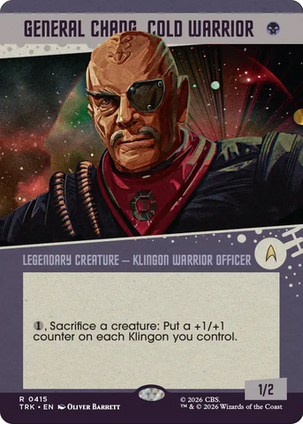 General Chang, Cold Warrior (0415) (Showcase) [Star Trek] - The Mythic Store | 24h Order Processing