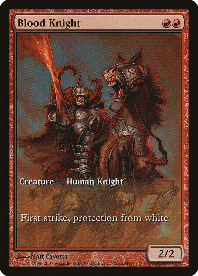Blood Knight [Champs and States] - The Mythic Store | 24h Order Processing