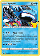 Kyogre (003/025) [Celebrations: 25th Anniversary] - The Mythic Store | 24h Order Processing