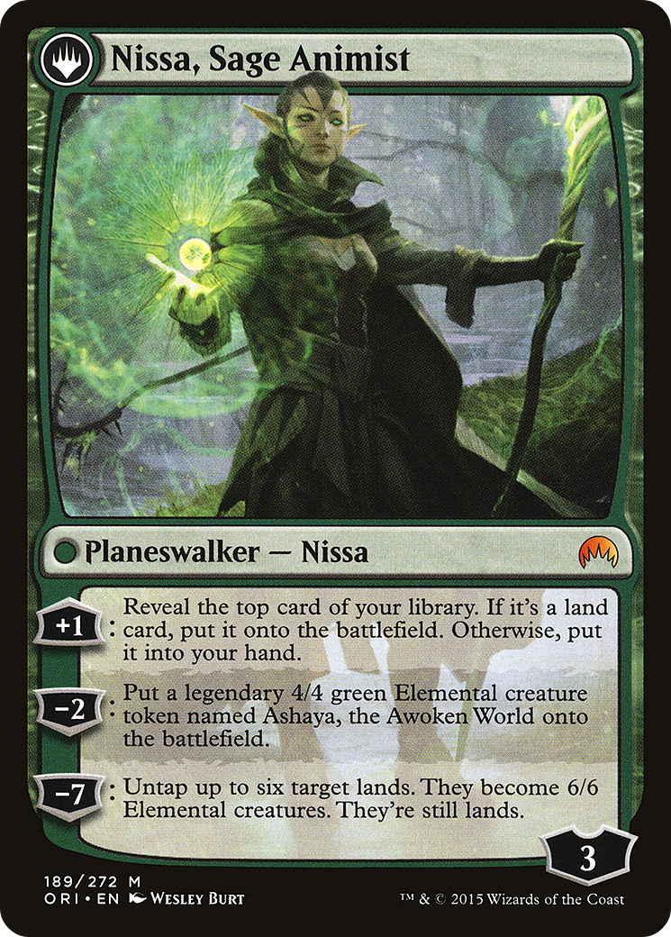 Nissa, Vastwood Seer // Nissa, Sage Animist [Secret Lair: From Cute to Brute] - The Mythic Store | 24h Order Processing