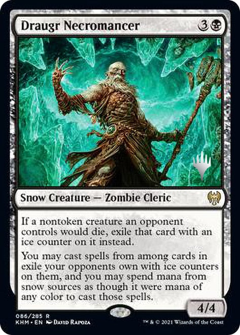 Draugr Necromancer (Promo Pack) [Kaldheim Promos] - The Mythic Store | 24h Order Processing