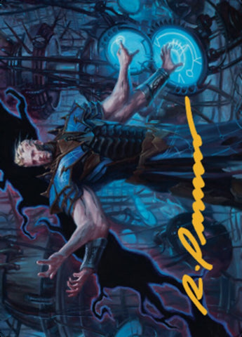 Ertai Resurrected Art Card 1 (Gold-Stamped Signature) [Dominaria United Art Series] - The Mythic Store | 24h Order Processing
