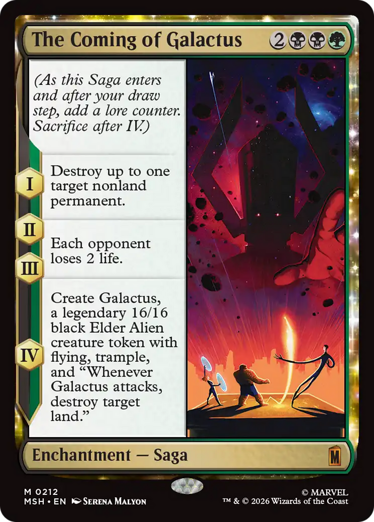 The Coming of Galactus [Marvel Super Heroes] - The Mythic Store | 24h Order Processing