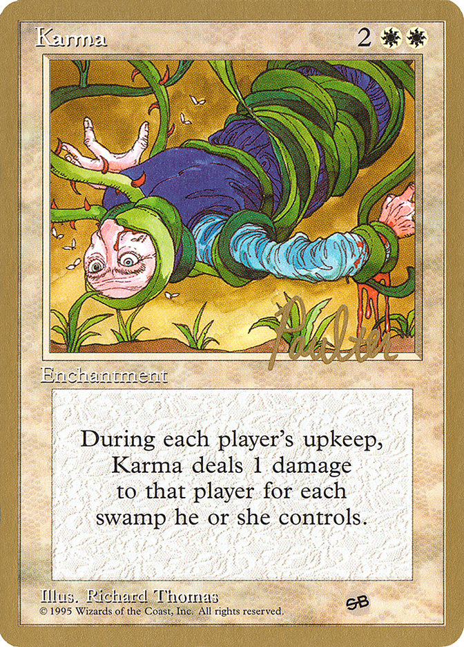Karma (Preston Poulter) (SB) [Pro Tour Collector Set] - The Mythic Store | 24h Order Processing