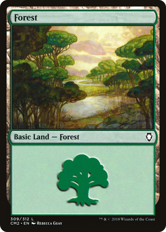 Forest (309) [Commander Anthology Volume II] - The Mythic Store | 24h Order Processing