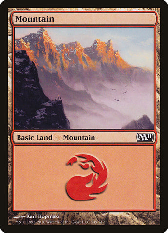 Mountain (245) [Magic 2011] - The Mythic Store | 24h Order Processing
